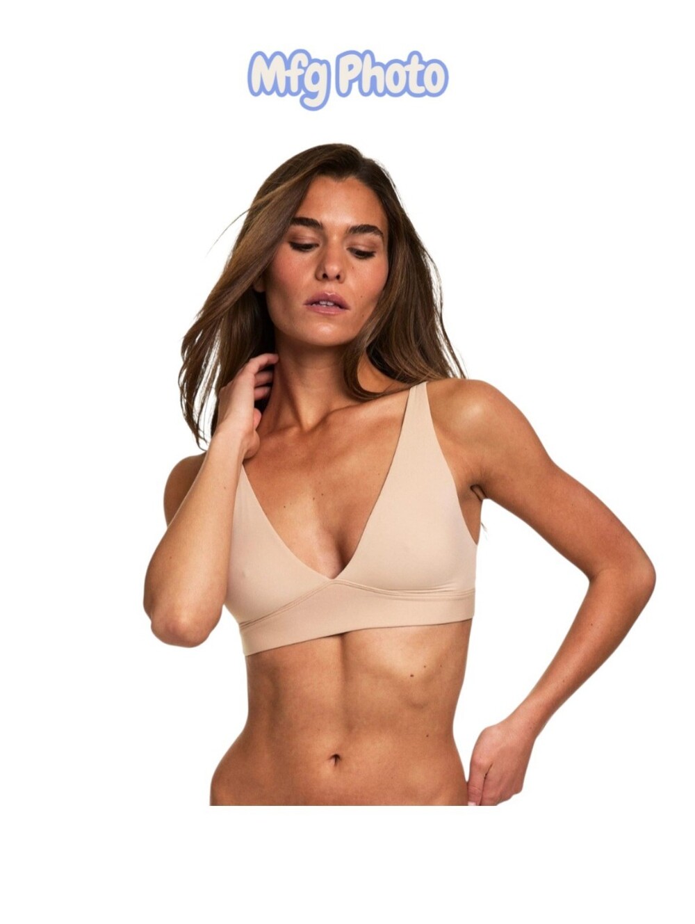NWT Harper Wilde Bliss Plunge Adjustable Bralette, Womens Medium